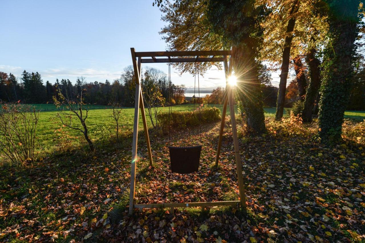 Biohotel Schlossgut Oberambach Bagian luar foto